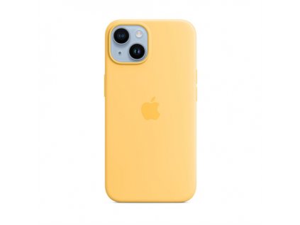 Apple iPhone 14 Silicone Case with MagSafe - Sunglow