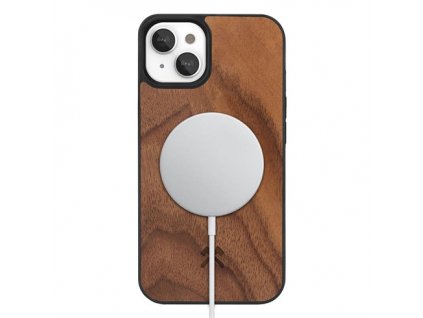 Woodcessories kryt Bumper Case MagSafe pre iPhone 14 Plus - Walnut