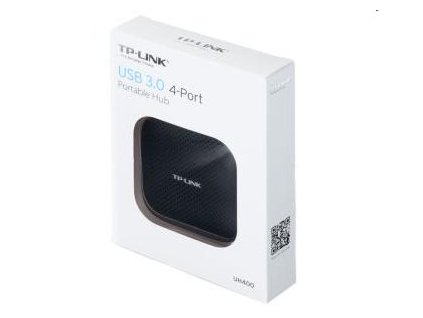 tp-link UH400, USB 3.0, 4 portový Hub, 4x USB 3.0, bez napájacieho adaptéra