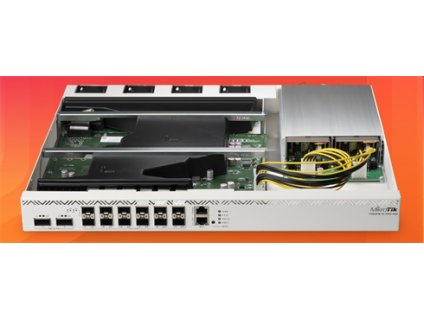 MIKROTIK RouterBOARD Cloud Core Router CCR2216-1G-12XS-2XQ + L6 (2GHz; 16GB RAM; 1xGLAN; 12xSFP28; 2xQSFP28; 2xM.2 slot dual PSU)