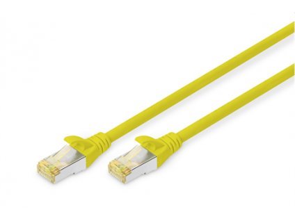 DIGITUS patch kábel Cat6A, S/FTP (PiMF), LSOH - 7m, žltý