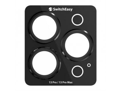 SwitchEasy LenShield Sapshire Lens Protector pre iPhone 13 Pro/13 Pro Max - Black
