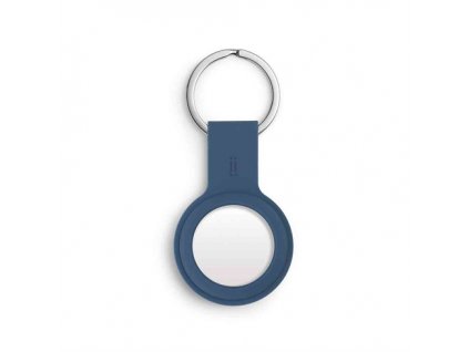 Aiino - GiGiTag Silicon holder with keychain for AirTag - Twilight Blue