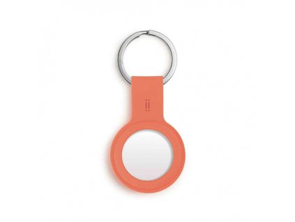 Aiino - GiGiTag Silicon holder with keychain for AirTag - Sunset Orange