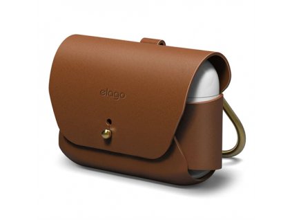 Elago Airpods Pro/Pro 2 Leather Case - Brown