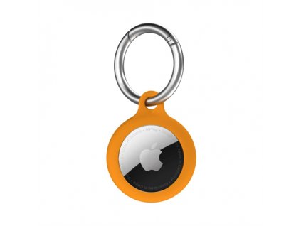 Next One puzdro Secure Silicone Key Clip pre Apple AirTag - Orange