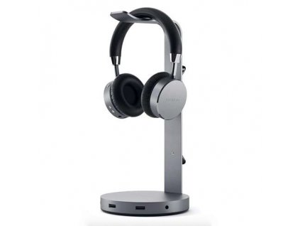 Satechi stojan na slúchadlá USB Headphone Stand - Space Grey Aluminium