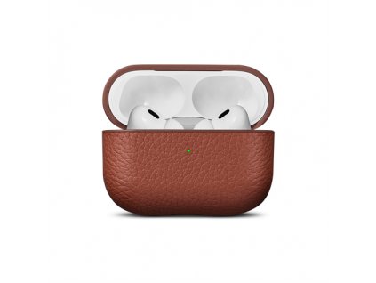 Woolnut Leather Case for AirPods Pro (2nd gen) Cognac