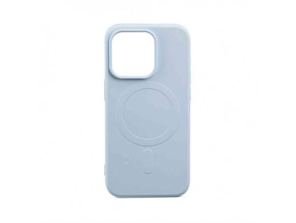 Aiino - Alma Recycled case with magnet for iPhone 15 Pro - Light Blue