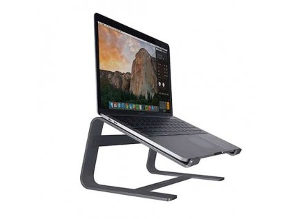 Macally stojan Astand pre Macbook - Space Gray Aluminium