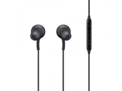 Samsung stereo sluchátka EO-IC100BBE, USB-C, černá