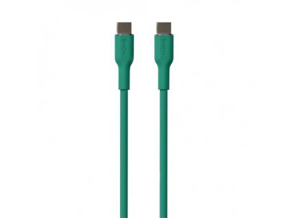 Puro kábel Soft Silicone Cable USB-C to USB-C 1.5m - Dark Green