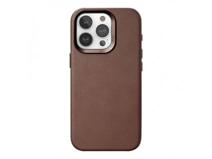 Woodcessories kryt Bio Leather Case MagSafe pre iPhone 15 Pro Max - Brown