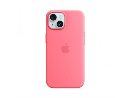 iPhone 15 Silicone Case with MagSafe - Pink