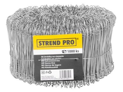 Drôt Strend Pro WGT10, 1.1x120 mm, na viazanie železa, 1000 ks, Zn