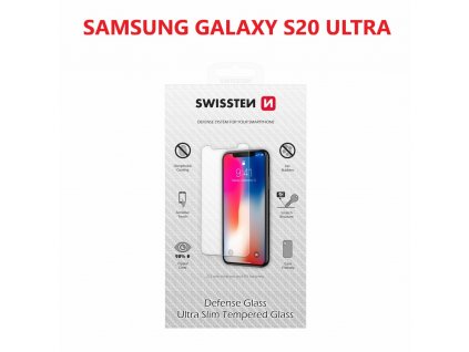 Ochranné tvrdené sklo Swissten Samsung GALAXY S20 ULTRA RE 2,5D  + prekvapenie