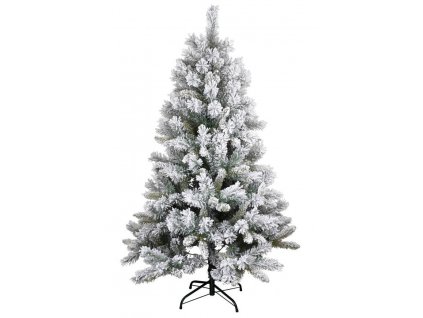 Vianočný stromček jedľa MagicHome Harry, zasnežený, 150 cm