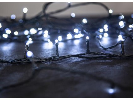 Vianočná svetelná reťaz MagicHome Errai, 800 LED studená biela, 8 funkcií, 230 V, 50 Hz, IP44, exteriér, L-16 m