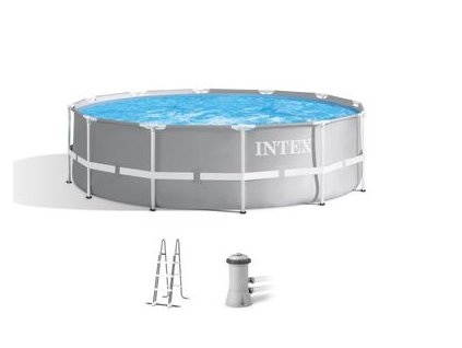 Kompet bazén Intex® Prism Frame Premium 26716, + filter + pumpa + rebrík, 3,66x0,99 m