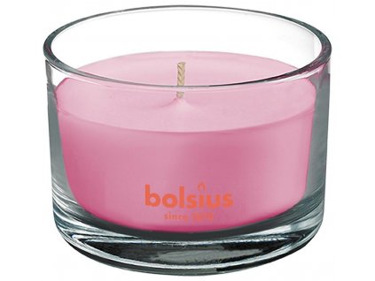 Sviečka do bytu bolsius Jar True Scents 63/90 mm, magnólia