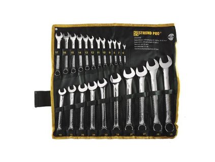 Sada kľúčov Strend Pro HR31586 očkoplochá, 22 dielna, Cr-V, 6-32 mm