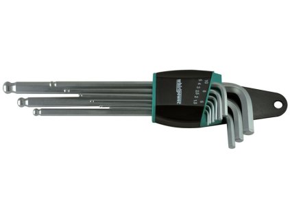 Sada kľúčov Whirlpower® 158-0109, 9 dielna, Hex, Ballpoint, Imbus s guličkou