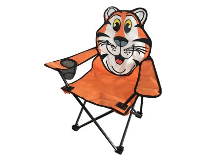 Stolička TIGRE, skladacia, tiger, 35x35x55 cm, mini