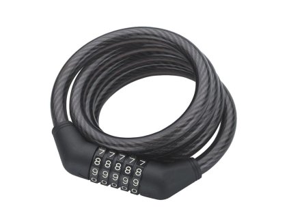 Zámok ZOLI 87620, 10 mm x 120 cm, na bicykel, 5 číselný kód, špirála