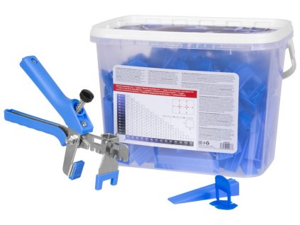 Sada nivelačná Strend Pro LS520 StarterKIT, 100x 2 mm medzerník, 100x klinok + kliešte