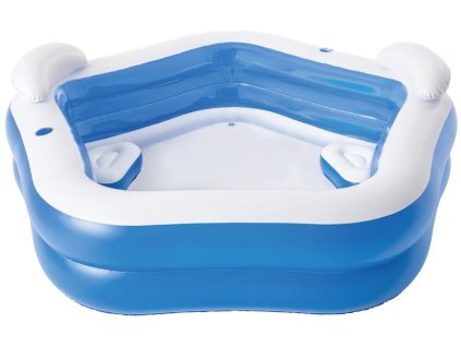 Nafukovací bazén Bestway® 54153 Family Fun, nafukovací, 2,13x2,06x0,69 m