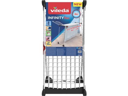 Sušiak na prádlo Vileda Infinity FLEX, na bielizeň, skladací, 30 m
