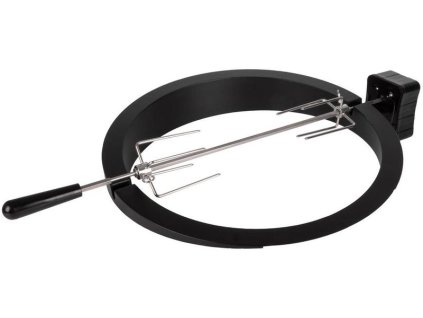 Ihla pre gril Strend Pro Kamado Egg 26", grilovacia, elektrická, ražeň na opekanie, špíz, 230 V, 3xAA