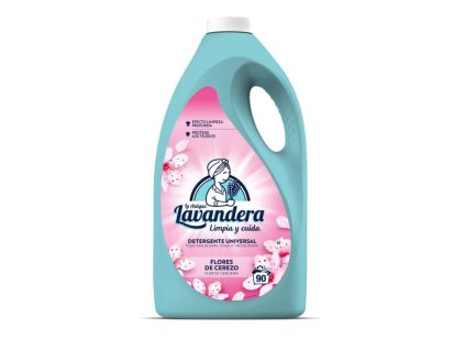 Prací gél Lavandera, čerešňové kvety, 4500 ml/90 pracích dávok, na pranie
