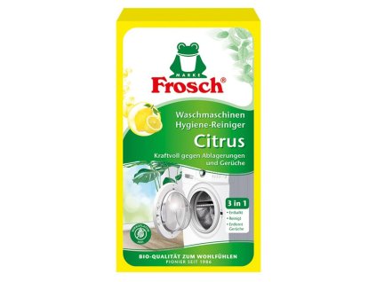 Čistič práčky Frosch, hygienický, citrón, 250 g