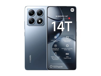 Xiaomi 14T | 5G | Dual Sim | 12GB RAM | 256GB | Modrá - Blue