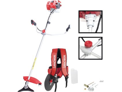 Krovinorez Worcraft GT65-430, 2,2 kW, s príslušenstvom, ANTIVIBRAČNÁ FUNKCIA