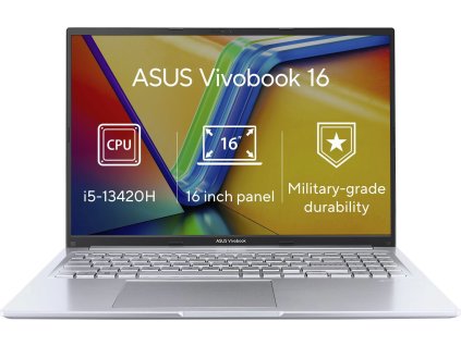 asus vivobook 16 x1605va mb1681w cool silver ien544368