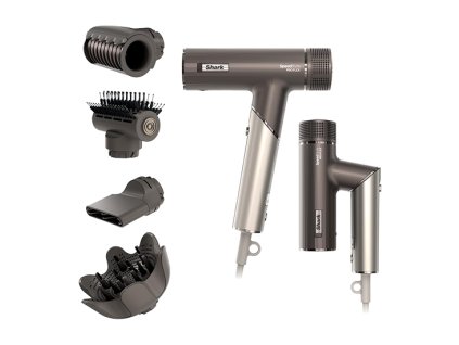 Shark HD542EU SpeedStyle Pro Flex 4-in-1 - Mokka/silver
