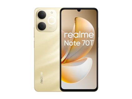 Realme Note 70T Dual Sim 4GB RAM 128GB - Gold