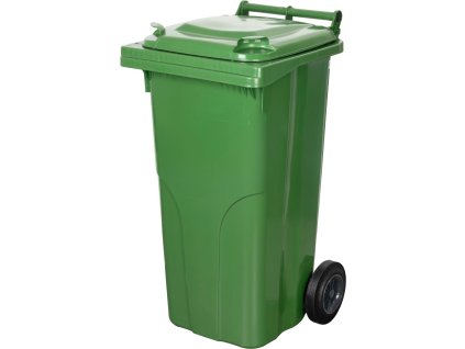 Nádoba Europlast 120 lit., plast, zelená, HDPE, popolnica na odpad