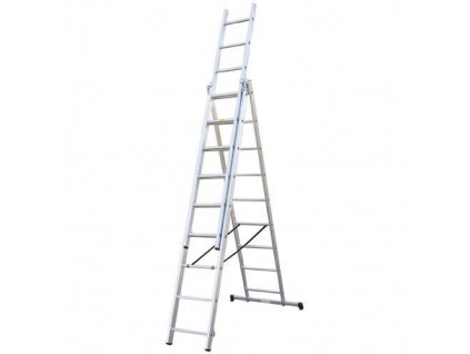 Rebrík Strend Pro DW 3x6, Alu, EN 131 max. 3.69 m