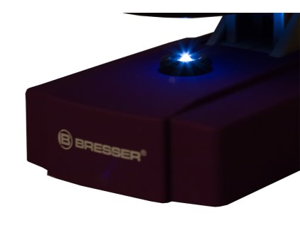 Detský mikroskop Bresser Junior 40x-640x, fialový