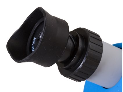 Detský mikroskop Bresser Junior 40x-640x, modrý