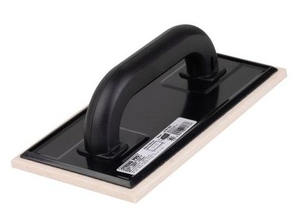 Hladítko Strend Pro BlackEdt, 250x130x8 mm, ABS, plsť biela