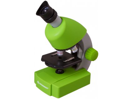 Detský mikroskop Bresser Junior 40x-640x, zelený