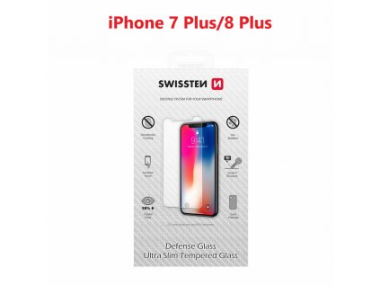 Ochranné tvrdené sklo Swissten Apple iPhone 7 PLUS/8 PLUS RE 2,5D