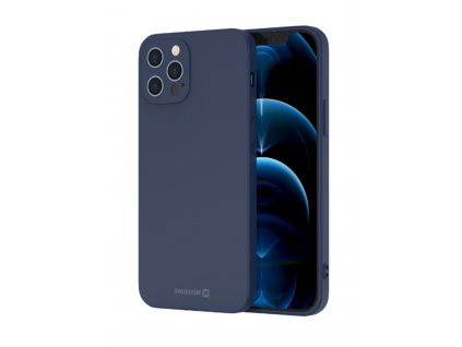 PUZDRO SWISSTEN SOFT JOY APPLE IPHONE XS/X TMAVO MODRÉ