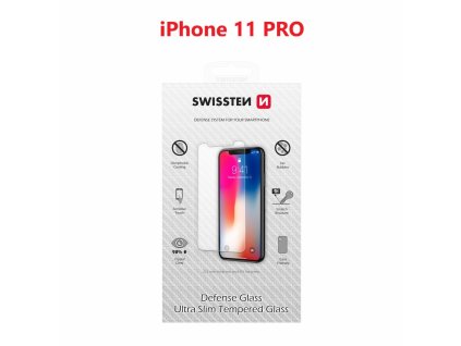 Ochranné tvrdené sklo Swissten Apple iPhone 11 PRO RE 2,5D