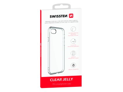 Púzdro Swissten CLEAR JELLY Apple iPhone XR - transparentné