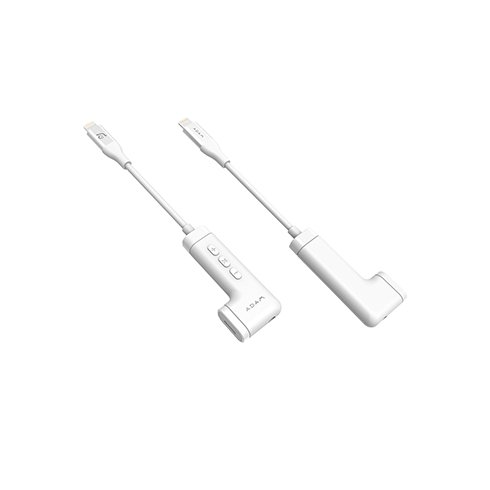 Adam Elements iLinio Lighting/Aux/Charging adaptér - White